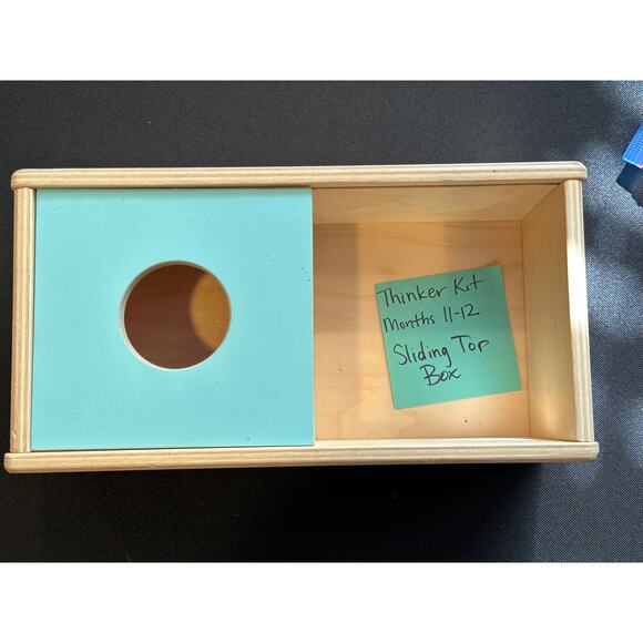 Lovevery Thinker Kit - Sliding Top Box Months 11-12 - Picture 2 of 2